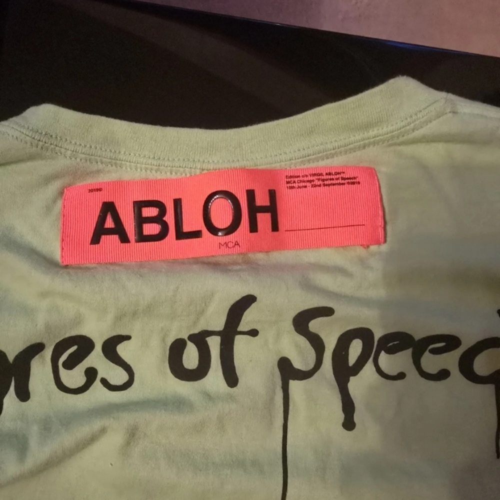 Off White Virgil Abloh Mint Green Men's Shirt